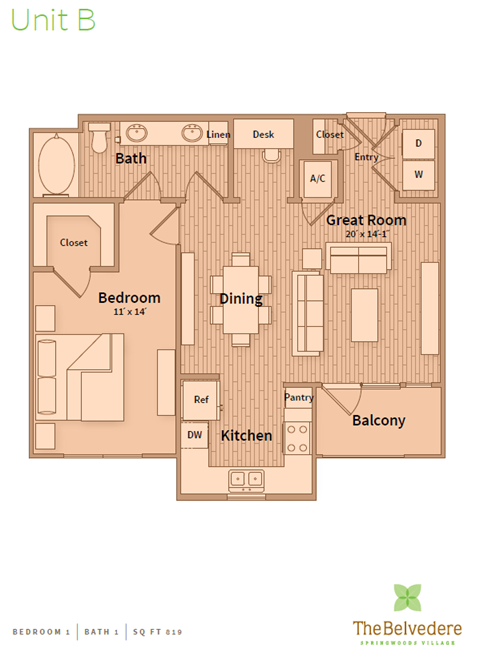 belvedere at springwoods village